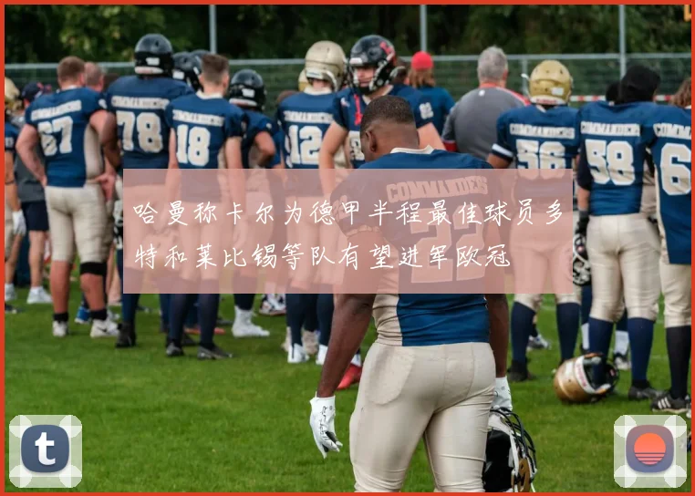 哈曼称卡尔为德甲半程最佳球员多特和莱比锡等队有望进军欧冠